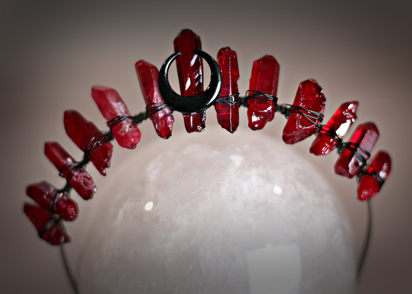 Red Quartz Crown/Tiara
