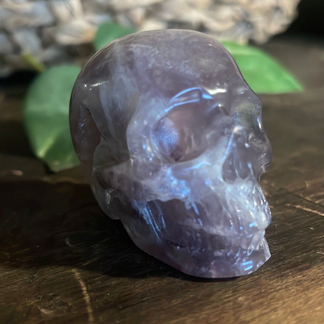 Flourite Crystal Skull!