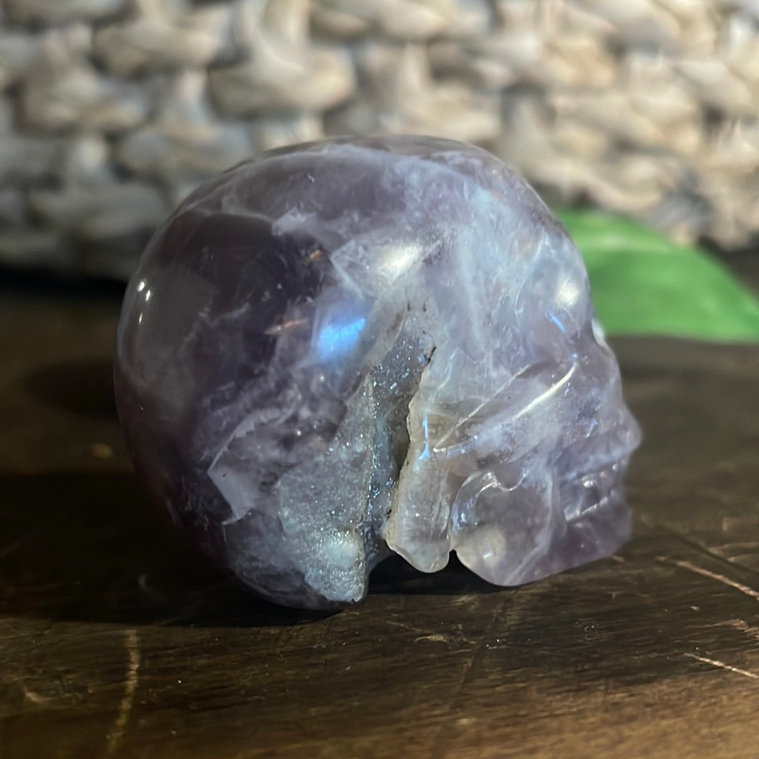 Flourite Crystal Skull!