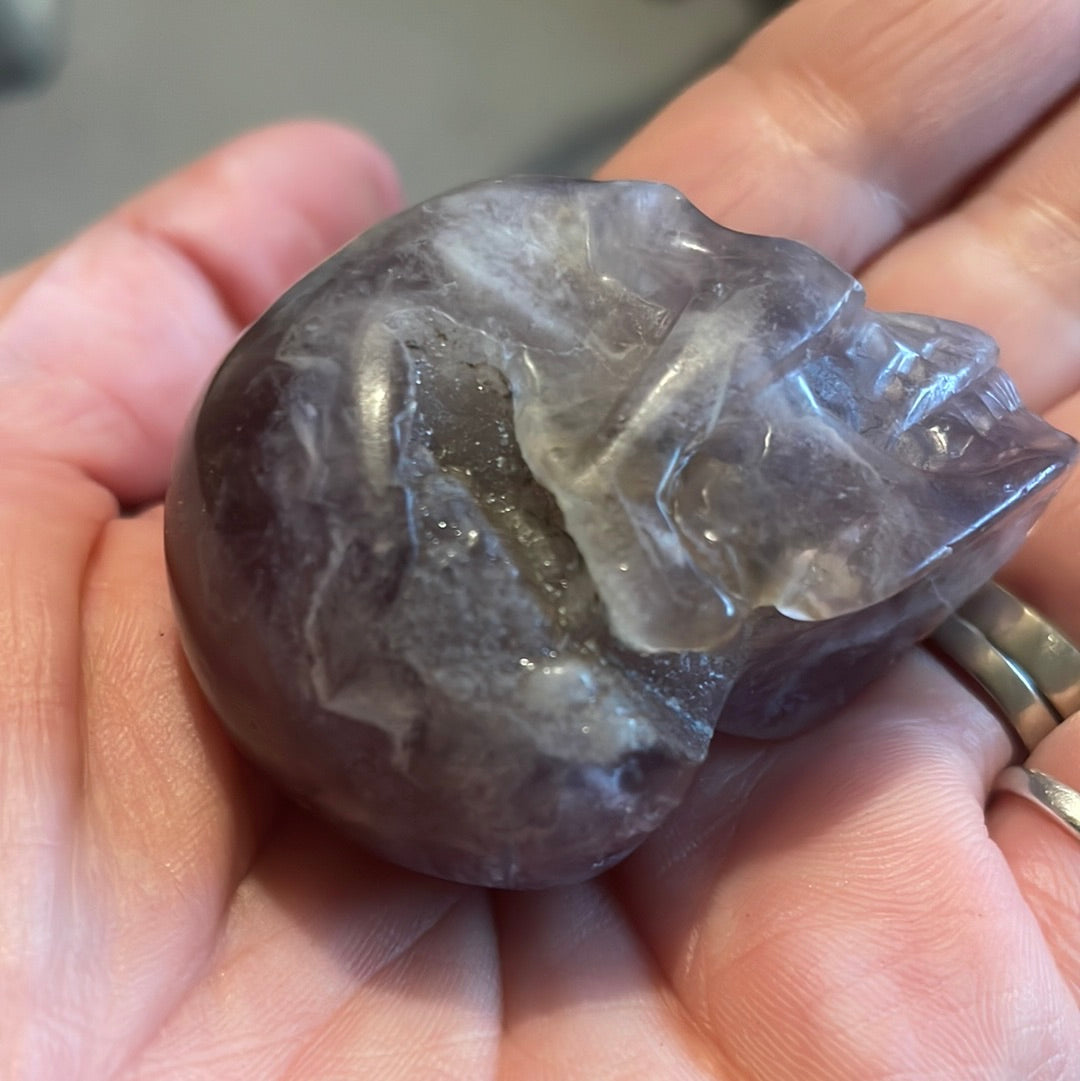 Flourite Crystal Skull!
