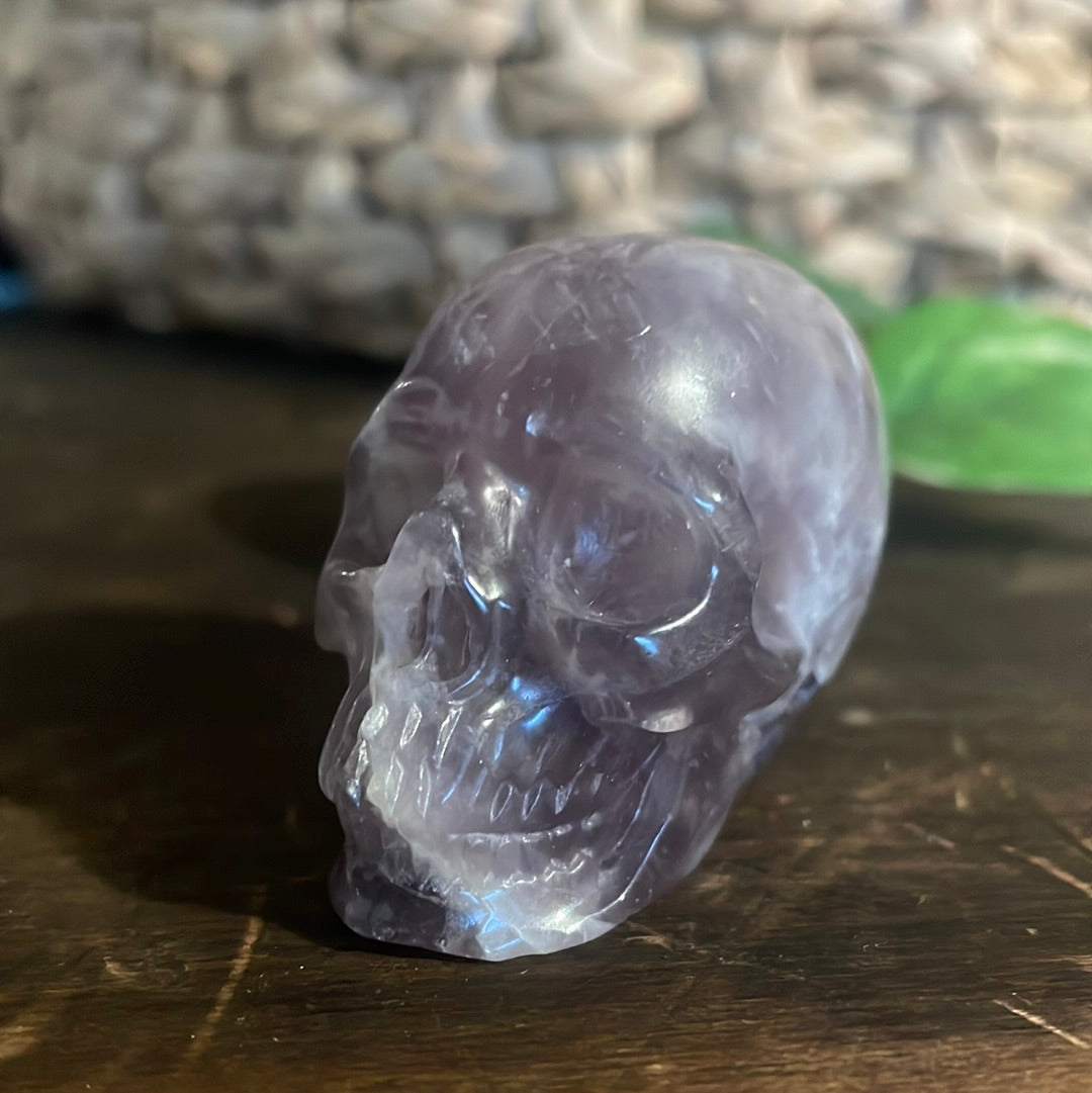 Flourite Crystal Skull!