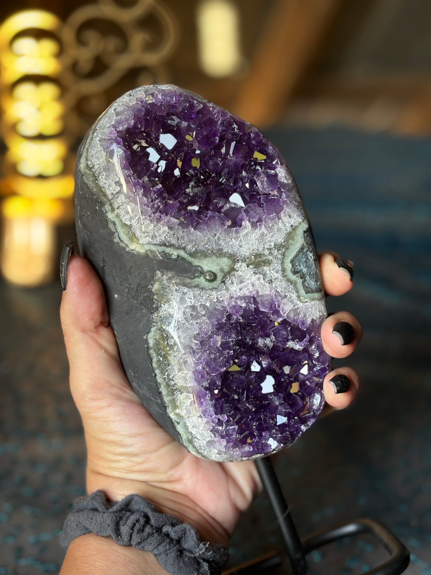 Amethyst Display Geode