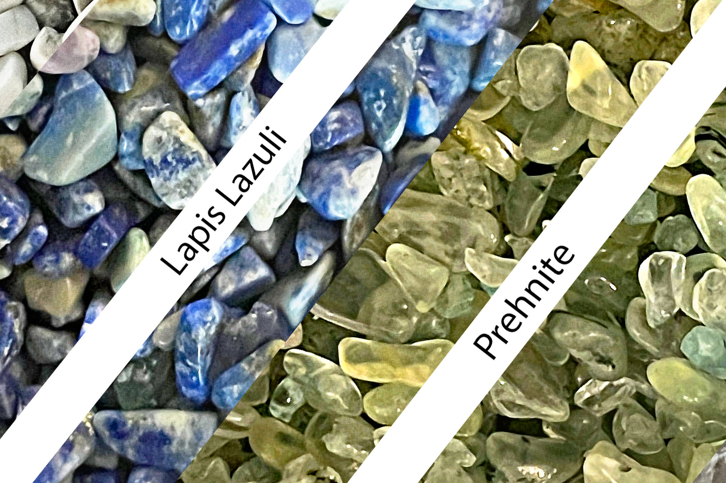 Gemstone chips in Bags