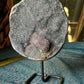 Druzy Amethyst Display Geode