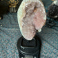 Pink Amethyst Display Geode