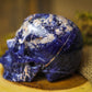 Sodalite Polished Carved Genuine Gemstone Crystal Skull