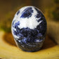 Sodalite Polished Carved Genuine Gemstone Crystal Skull