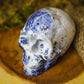 Sodalite Polished Carved Genuine Gemstone Crystal Skull