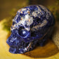 Sodalite Polished Carved Genuine Gemstone Crystal Skull