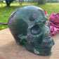 Rainbow Flourite Skull LARGE Polished Carved Genuine Gemstone Crystal