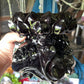 Large Lotus Sphere Stands Goth Black Victorian  Crystal Ball Holder