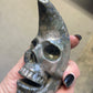 Llanite Rhyolite Moon Skull Polished Carved Genuine  Crystal Gemstone