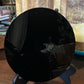 Obsidian Scrying Mirror with Stand & Information Sheet | 6.5 inch
