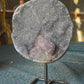 Druzy Amethyst Display Geode