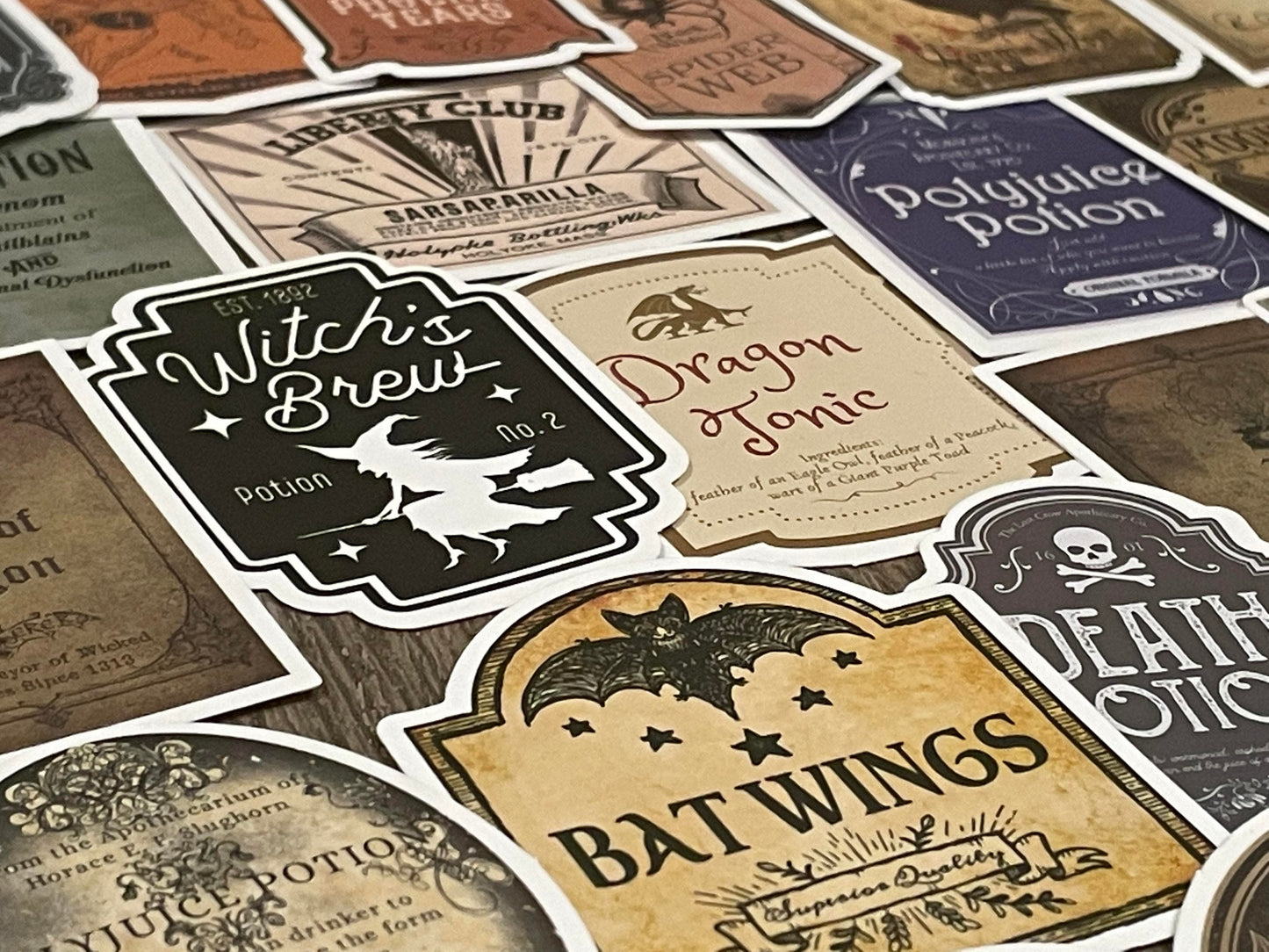 Witchy Potion Labels