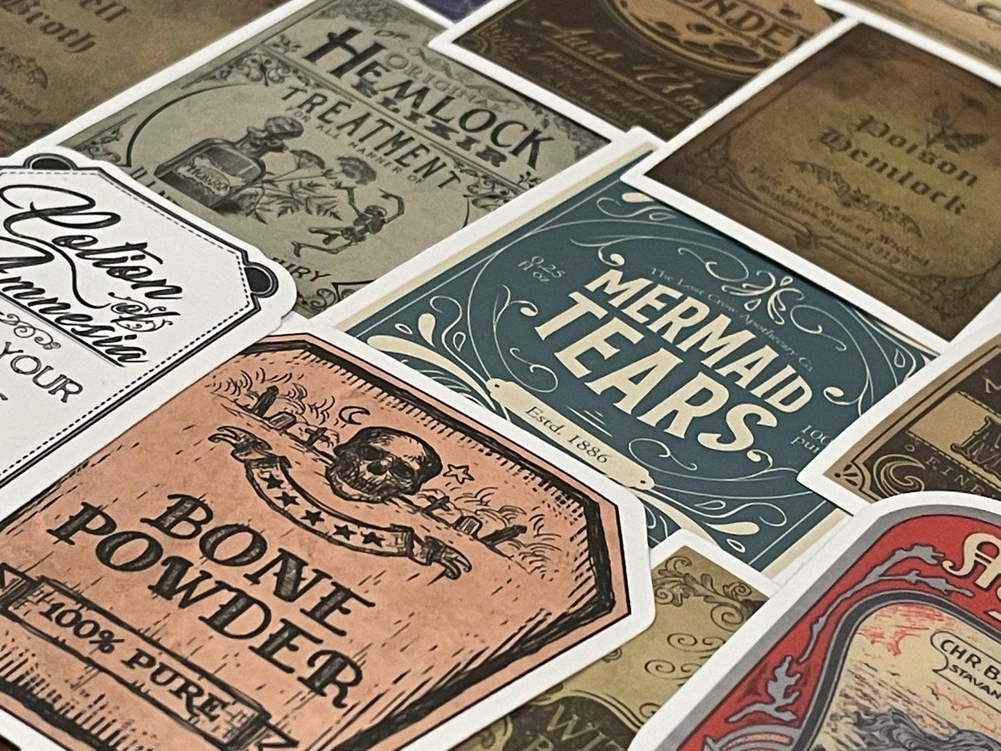 Witchy Potion Labels