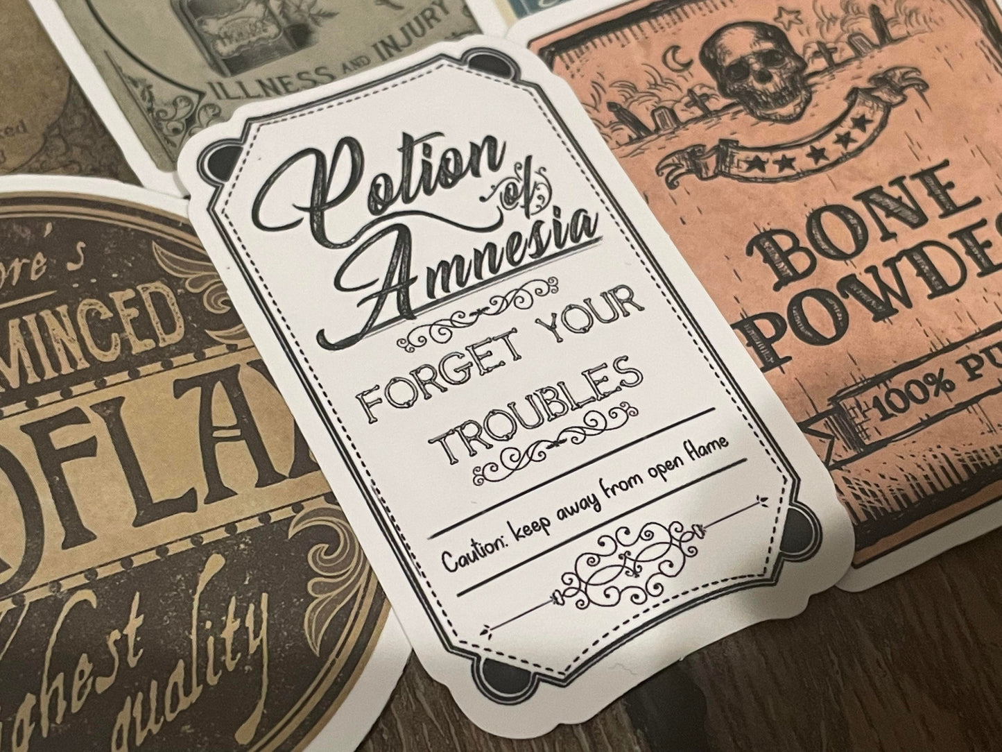 Witchy Potion Labels