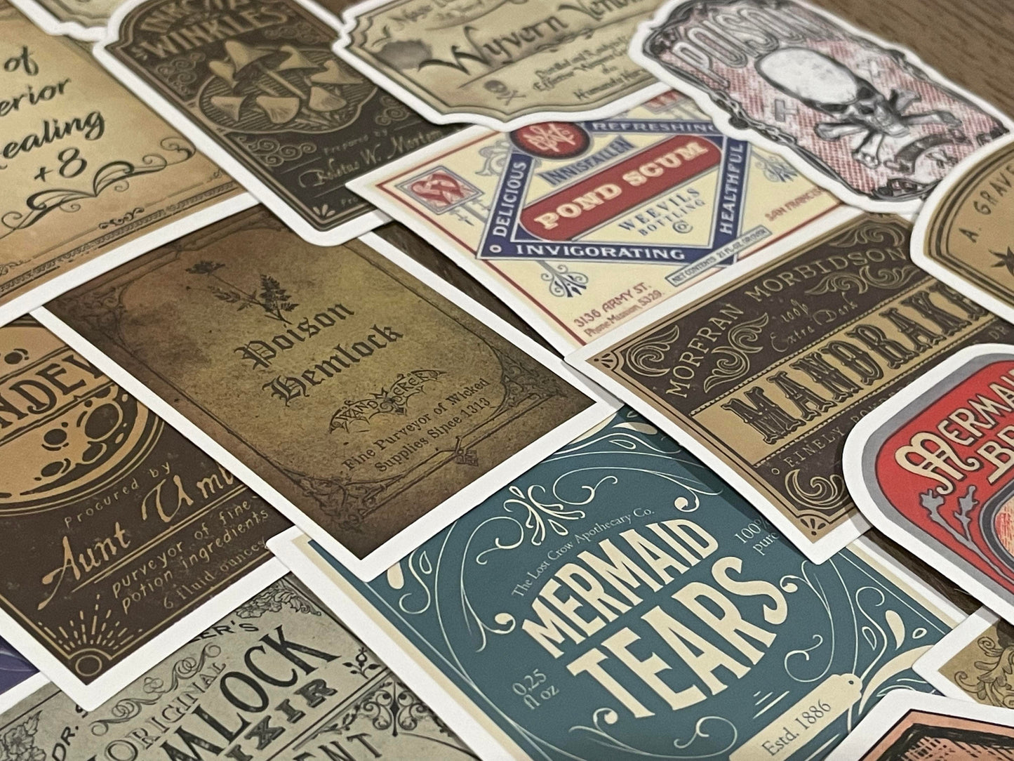 Witchy Potion Labels