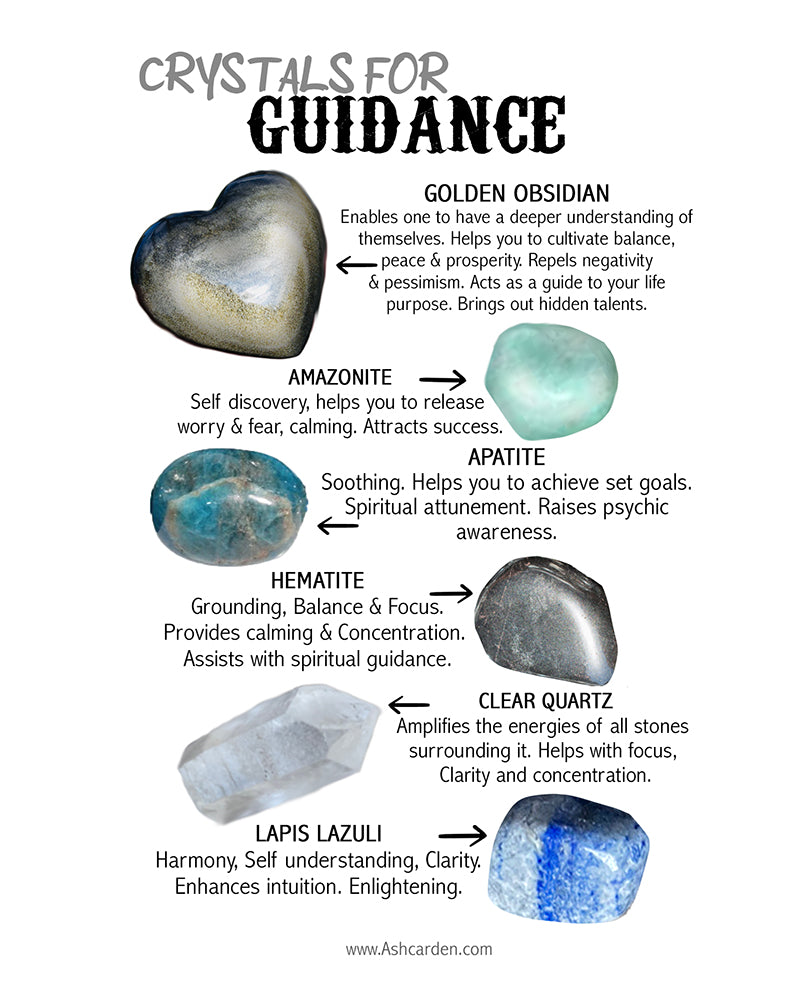 Guidance & Direction Gemstone Gift Set of Eight