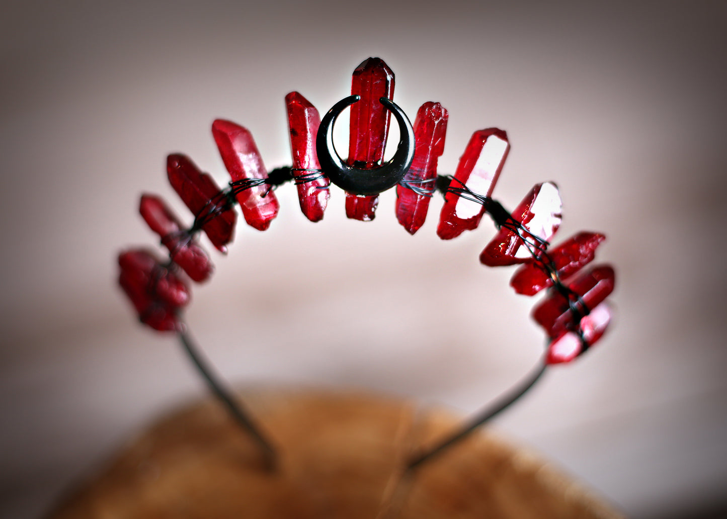 Red Quartz Crown/Tiara