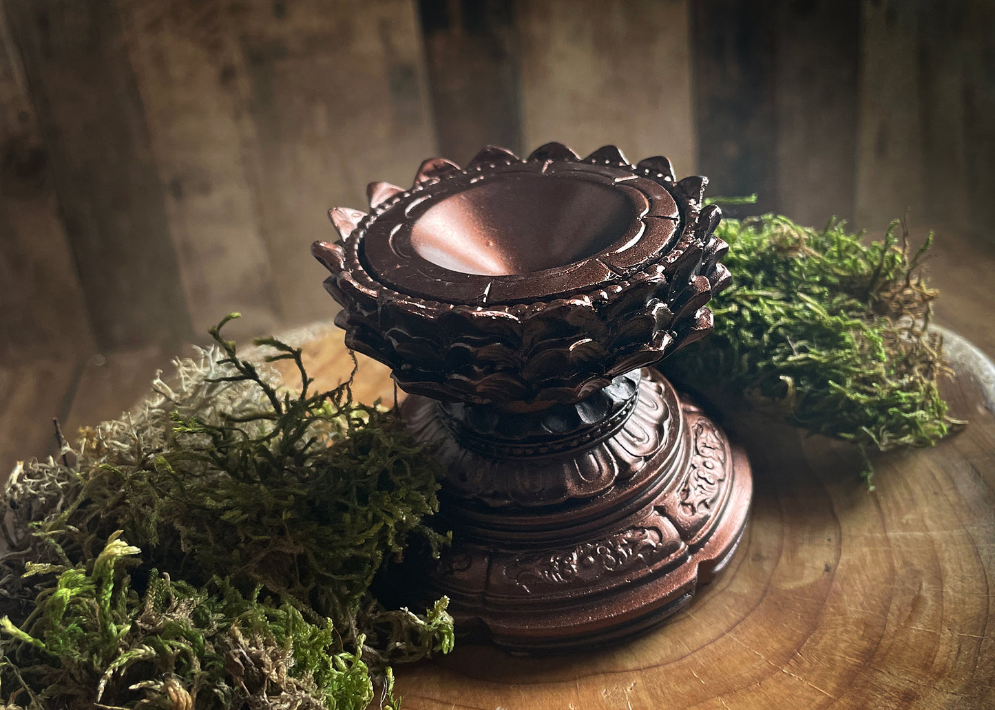 Bronze Medium Sized Sphere Stand