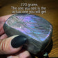 Purple Labradorite - Freeform - 220 grams