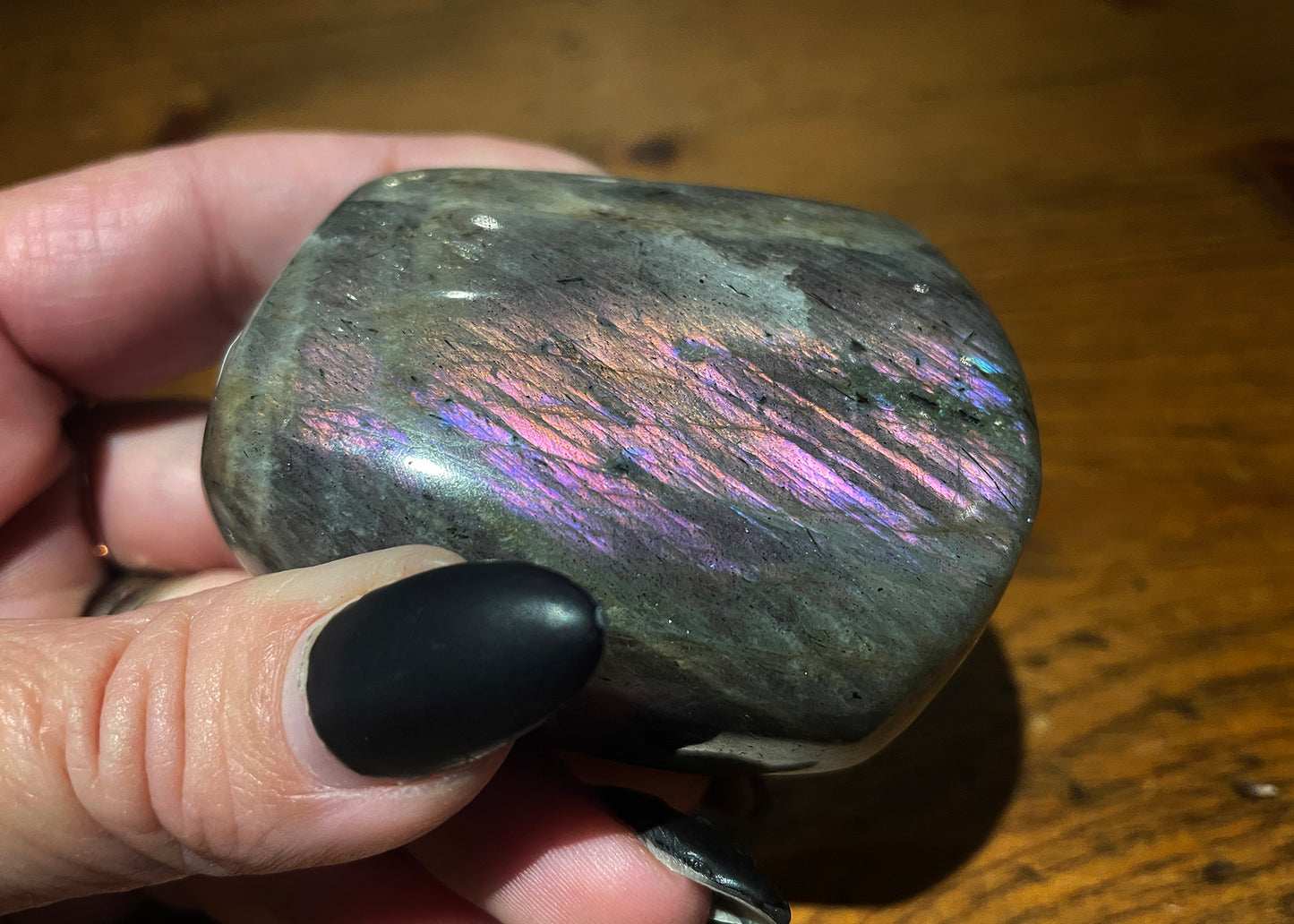Purple Labradorite - Freeform - 220 grams