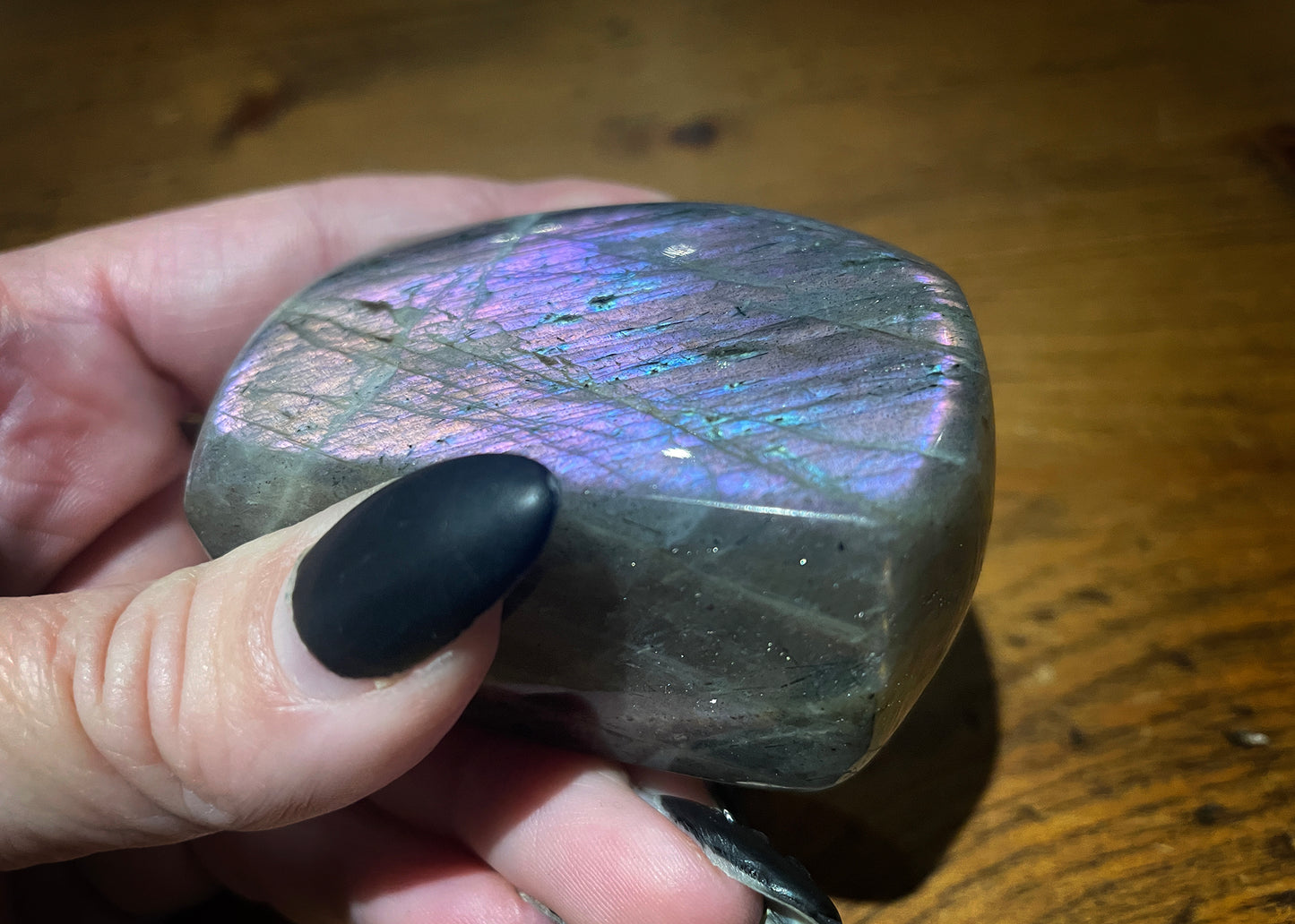 Purple Labradorite - Freeform - 220 grams