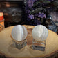 Selenite Sphere with Stand