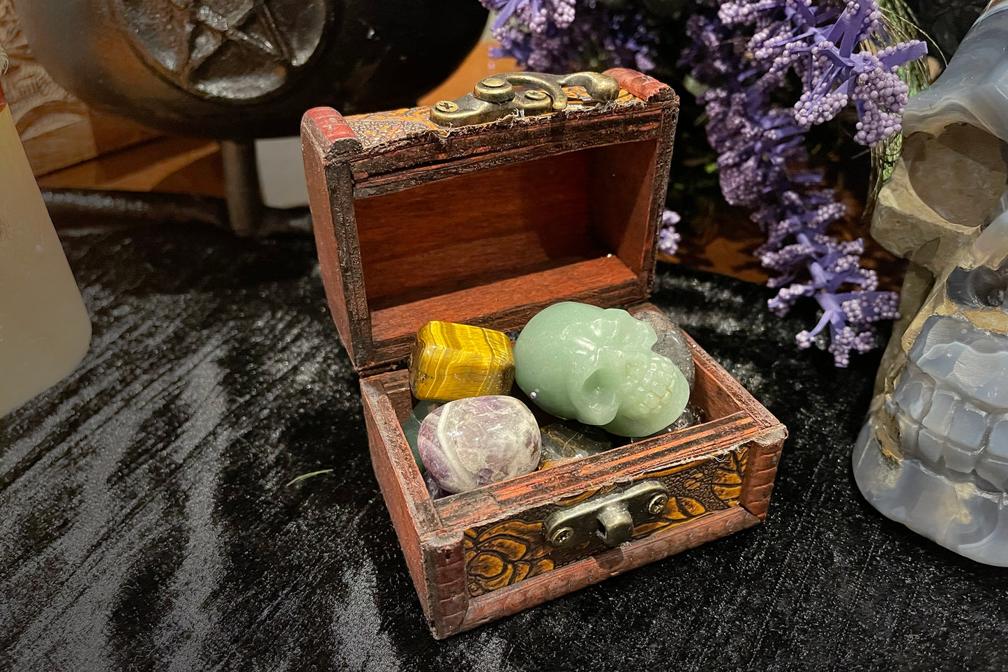 Mini Chest of Surprise Gemstones!