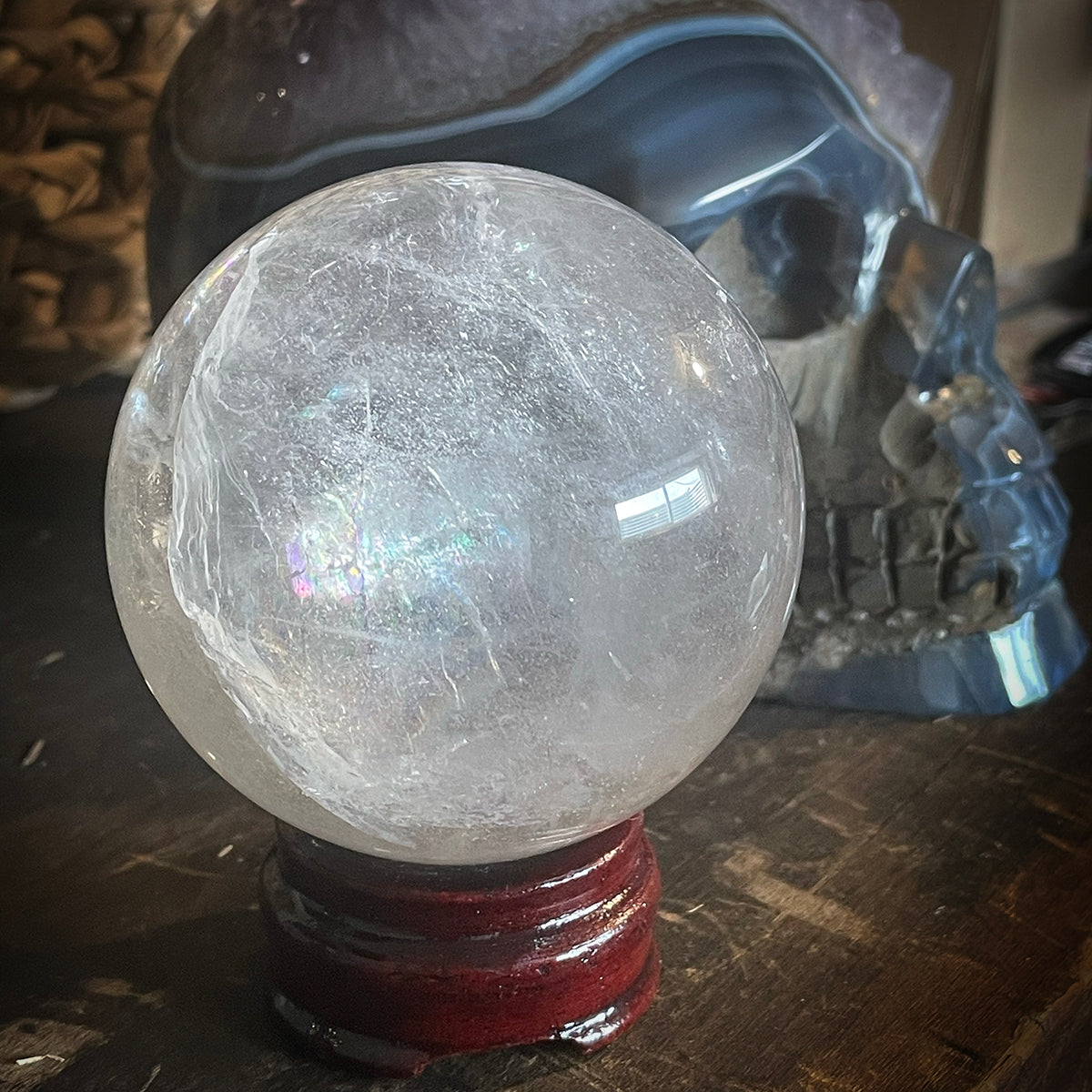 Crystal Ball Gazing Sphere