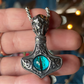Thors Hammer Viking Necklace Titanium Steel