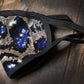 Sequin Adult Face Mask Leopard Sparkle Bling