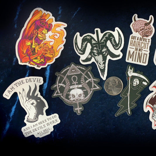 Surprise Edgy Sticker Set