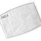 Skull Adult Face Mask 2-Layer 100% cotton with filter pocket