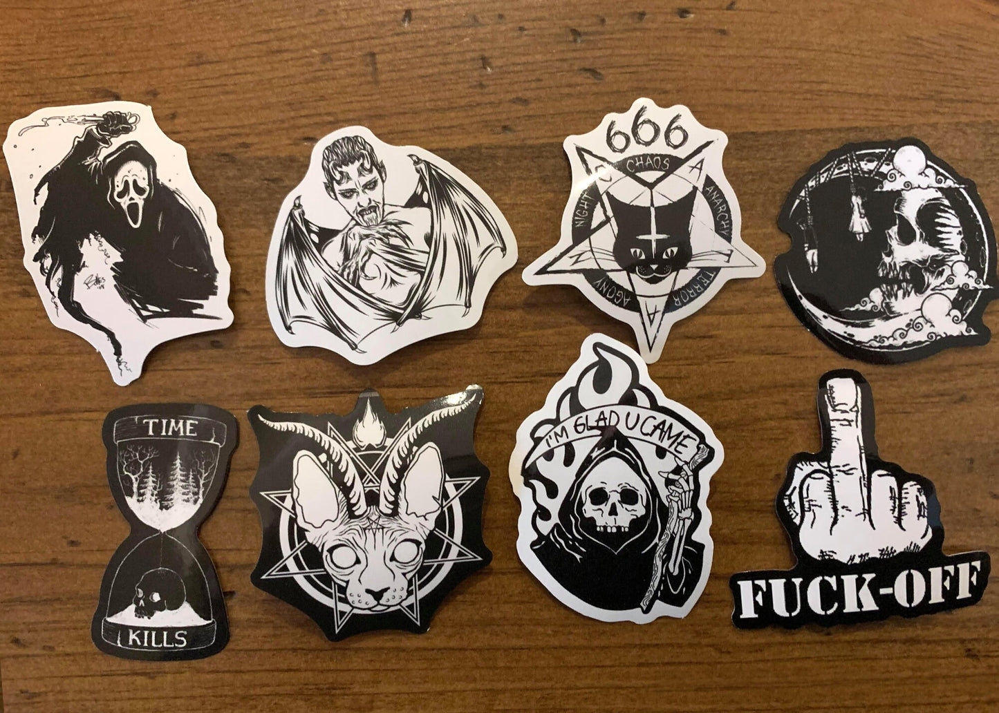 Surprise Edgy Sticker Set