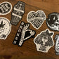 Surprise Edgy Sticker Set