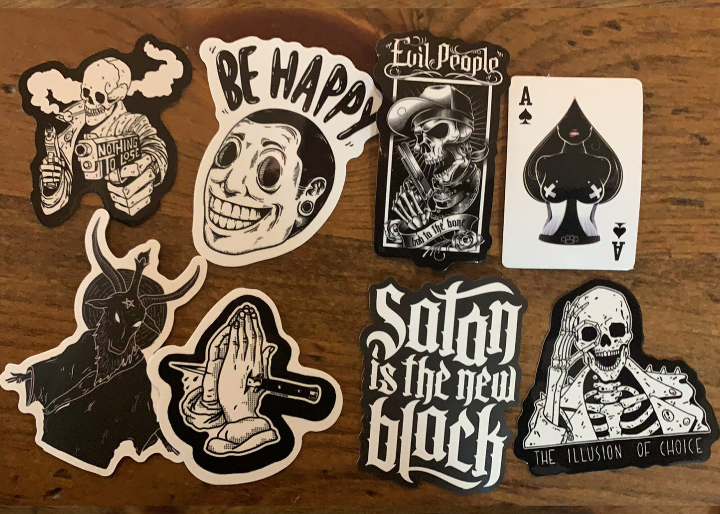 Surprise Edgy Sticker Set