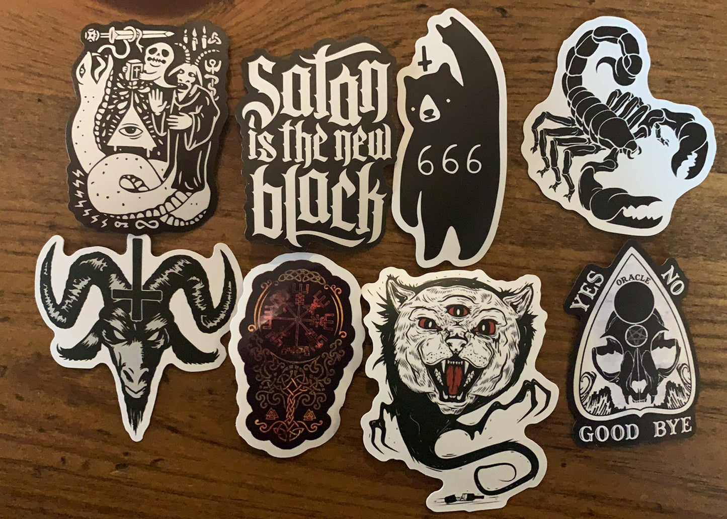 Surprise Edgy Sticker Set