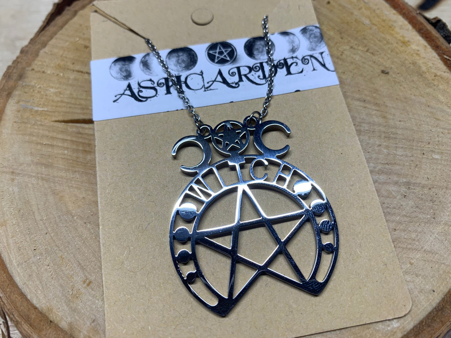 Pentacle Witch Necklace
