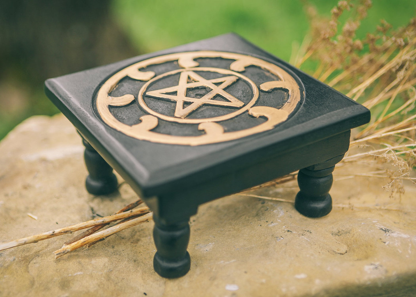 Altar Table with Pentacle Detail