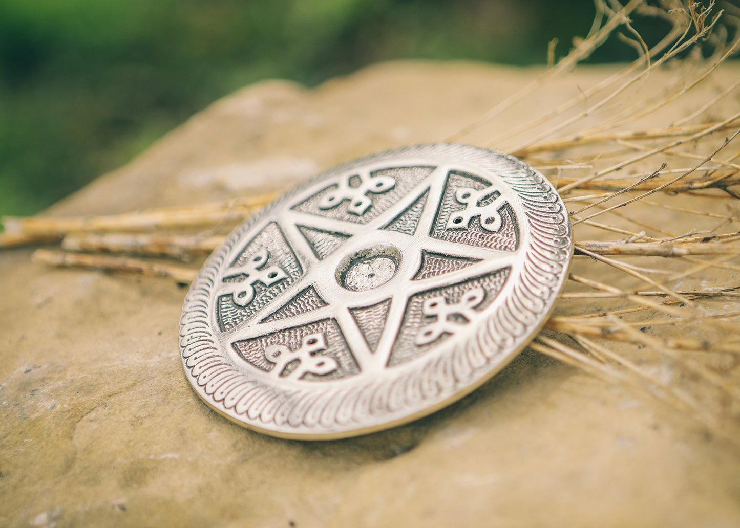 Pentacle Altar Plate