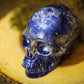 Large Sodalite Crystal Skull
