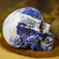 Large Sodalite Crystal Skull