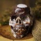 Mexican Crazy Lace Large Crystal Skull