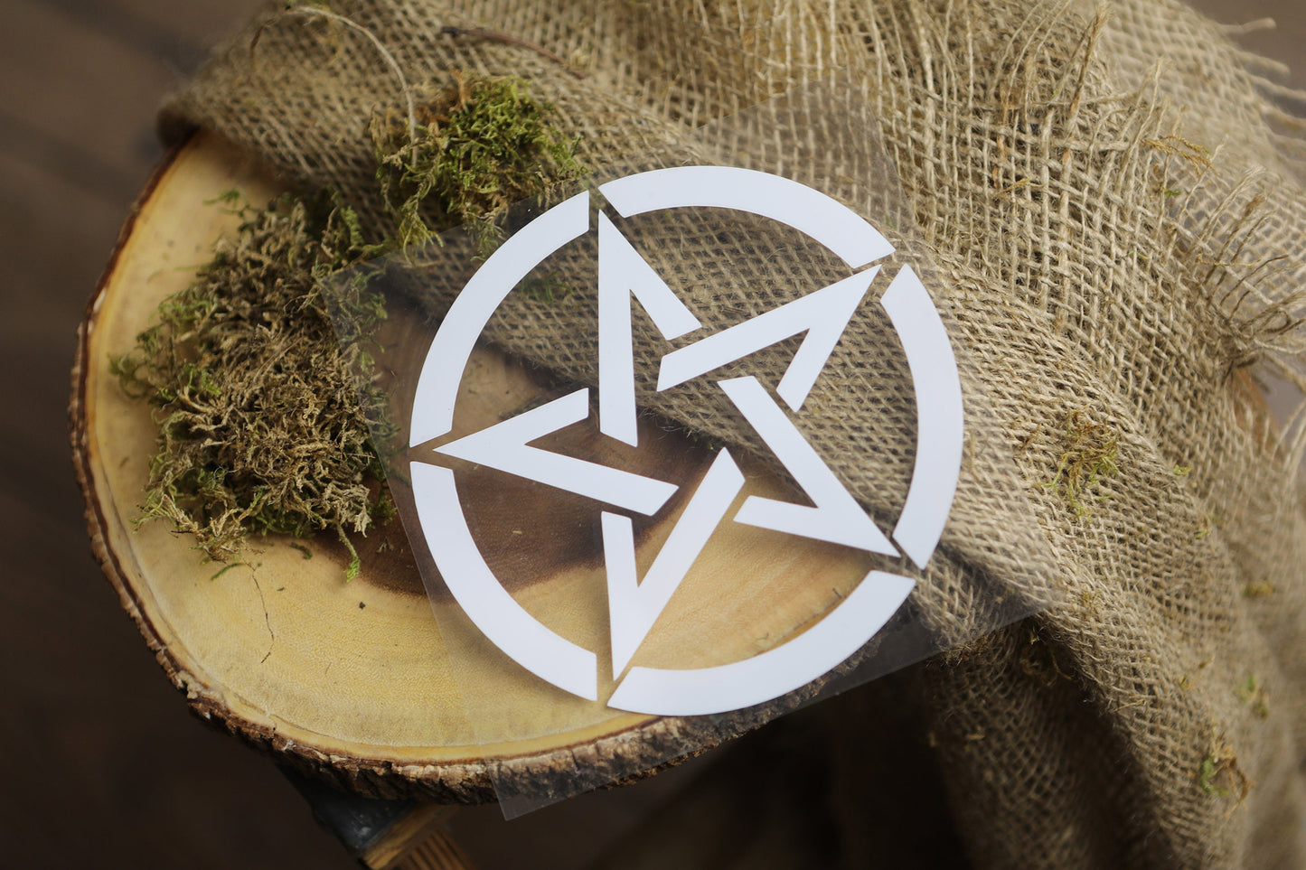 Pentacle or Pentagram Decal