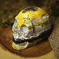Bumblebee Jasper Crystal Skull