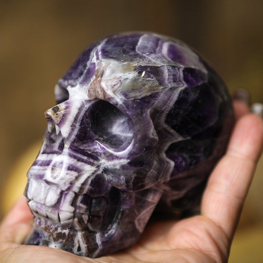 Large Dream Amethyst Crystal Skull