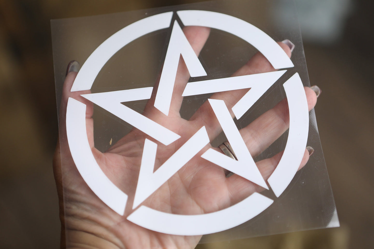 Pentacle or Pentagram Decal