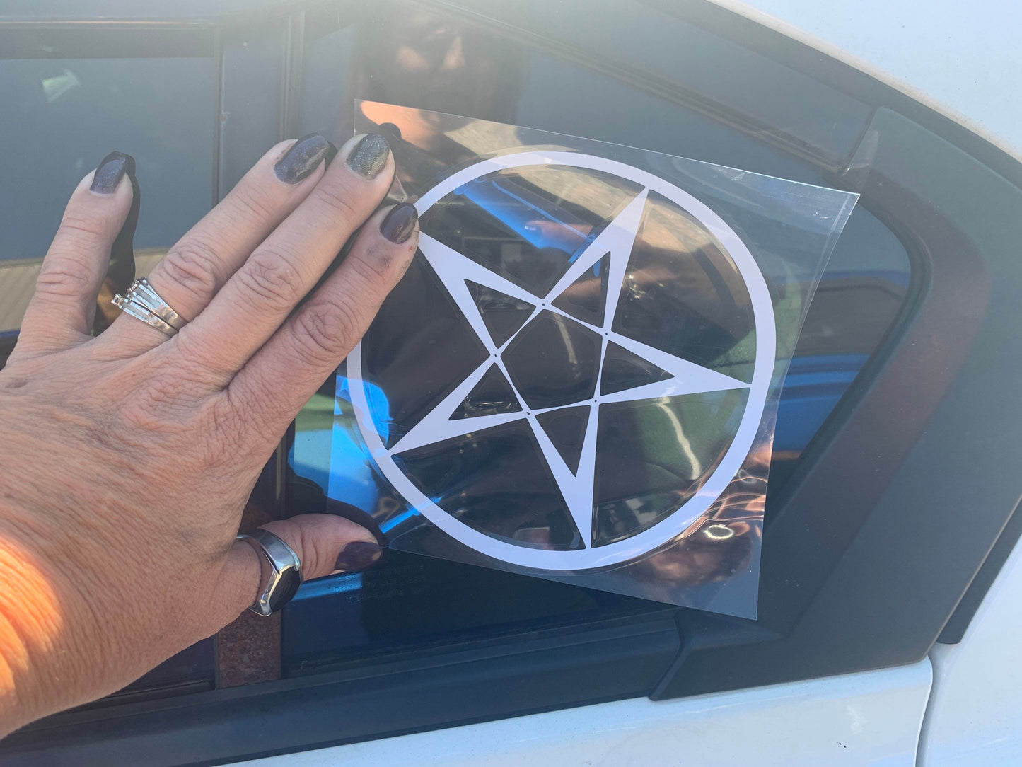 Pentacle or Pentagram Decal